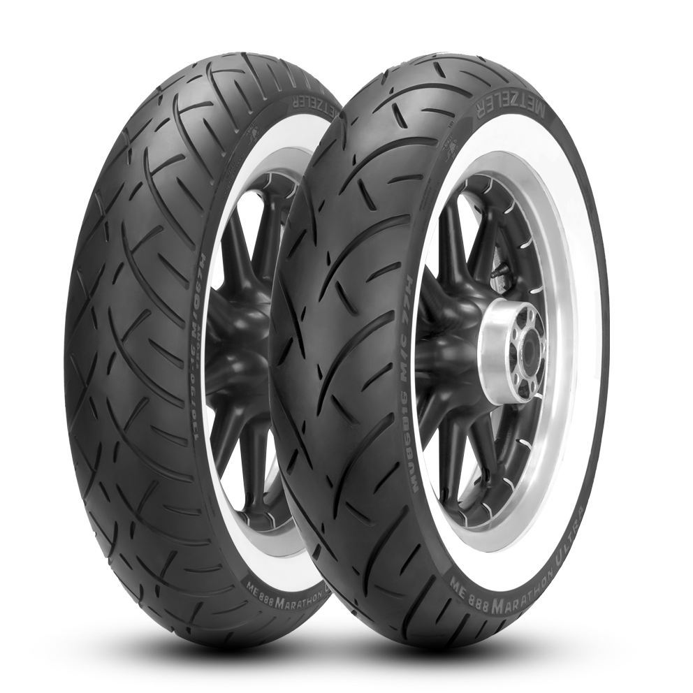 ME 888 MARATHON ULTRA (ホワイトウォール) 100/90-19 57H F TL